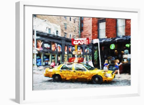 Street Scene II - In the Style of Oil Painting-Philippe Hugonnard-Framed Giclee Print