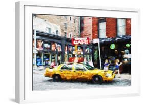 Street Scene II - In the Style of Oil Painting-Philippe Hugonnard-Framed Giclee Print