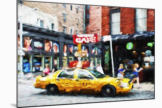 Street Scene II - In the Style of Oil Painting-Philippe Hugonnard-Mounted Giclee Print