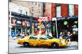 Street Scene II - In the Style of Oil Painting-Philippe Hugonnard-Mounted Giclee Print