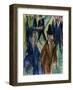 Street Scene II-Ernst Ludwig Kirchner-Framed Art Print