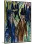 Street Scene II-Ernst Ludwig Kirchner-Mounted Art Print