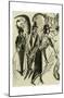 Street Scene III-Ernst Ludwig Kirchner-Mounted Art Print
