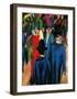 Street Scene in Berlin-Ernst Ludwig Kirchner-Framed Giclee Print