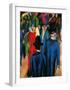 Street Scene in Berlin-Ernst Ludwig Kirchner-Framed Giclee Print