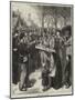 Street Scene in Bordeaux-null-Mounted Giclee Print