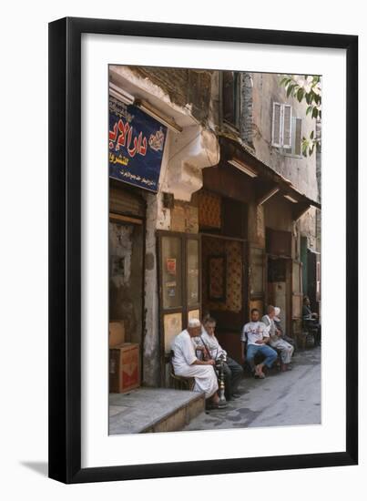 Street Scene in Cairo, 2007-null-Framed Photographic Print