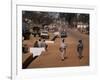 Street Scene in Centre of Town, Garowa, Cameroon, Africa-David Poole-Framed Photographic Print