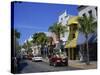 Street Scene in Duval Street, Key West, Florida, United States of America, North America-Miller John-Stretched Canvas