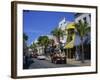 Street Scene in Duval Street, Key West, Florida, United States of America, North America-Miller John-Framed Photographic Print