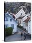 Street Scene in Fjallbacka, Bohuslan Region, West Coast, Sweden, Scandinavia, Europe-Yadid Levy-Stretched Canvas