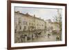 Street Scene in France-Charles De Meixmoron-Framed Giclee Print