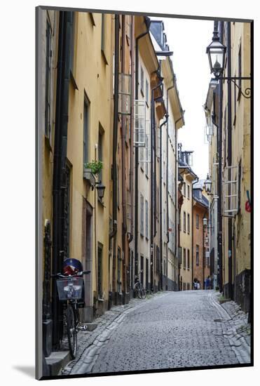 Street Scene in Gamla Stan, Stockholm, Sweden, Scandinavia, Europe-Yadid Levy-Mounted Photographic Print