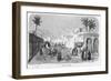 Street Scene in Mokha-null-Framed Giclee Print