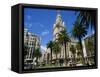 Street Scene in Montevideo, Uruguay, South America-Ken Gillham-Framed Stretched Canvas