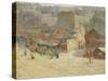 Street Scene in Montmartre-Abel-Truchet-Stretched Canvas