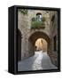 Street Scene in Old Town, Pals, Costa Brava, Catalonia, Spain, Europe-Stuart Black-Framed Stretched Canvas