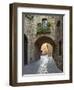 Street Scene in Old Town, Pals, Costa Brava, Catalonia, Spain, Europe-Stuart Black-Framed Photographic Print