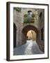 Street Scene in Old Town, Pals, Costa Brava, Catalonia, Spain, Europe-Stuart Black-Framed Photographic Print