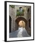 Street Scene in Old Town, Pals, Costa Brava, Catalonia, Spain, Europe-Stuart Black-Framed Photographic Print