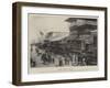 Street Scene in Osaka-null-Framed Giclee Print