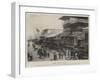 Street Scene in Osaka-null-Framed Giclee Print