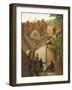 Street Scene in Penzance, Cornwall-Frederick Barwell-Framed Giclee Print