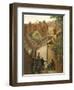 Street Scene in Penzance, Cornwall-Frederick Barwell-Framed Giclee Print