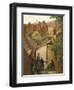 Street Scene in Penzance, Cornwall-Frederick Barwell-Framed Giclee Print