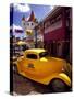 Street Scene in Philipsburg, St. Martin, Caribbean-Robin Hill-Stretched Canvas