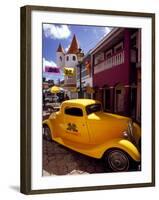 Street Scene in Philipsburg, St. Martin, Caribbean-Robin Hill-Framed Photographic Print