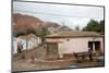 Street Scene in Purmamarca with the Mountain of Seven Colors in the Background-Yadid Levy-Mounted Photographic Print