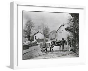 Street Scene in Rostrevor, County Down, Ireland, C.1895-Robert John Welch-Framed Giclee Print