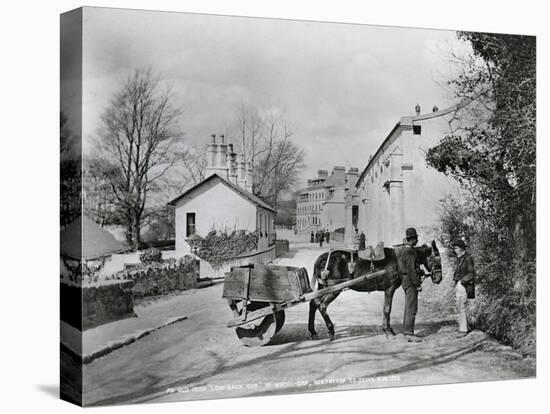 Street Scene in Rostrevor, County Down, Ireland, C.1895-Robert John Welch-Stretched Canvas