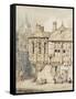 Street Scene in Rouen-Samuel Prout-Framed Stretched Canvas