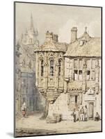 Street Scene in Rouen-Samuel Prout-Mounted Giclee Print