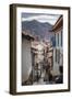 Street Scene in San Blas Neighbourhood, Cuzco, UNESCO World Heritage Site, Peru, South America-Yadid Levy-Framed Photographic Print