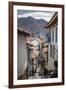 Street Scene in San Blas Neighbourhood, Cuzco, UNESCO World Heritage Site, Peru, South America-Yadid Levy-Framed Photographic Print