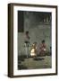 Street Scene in Seville-Thomas Cowperthwait Eakins-Framed Giclee Print