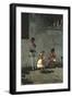 Street Scene in Seville-Thomas Cowperthwait Eakins-Framed Giclee Print