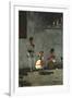 Street Scene in Seville-Thomas Cowperthwait Eakins-Framed Giclee Print