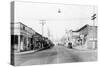 Street Scene in Tenino, WA Photograph - Tenino, WA-Lantern Press-Stretched Canvas