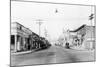 Street Scene in Tenino, WA Photograph - Tenino, WA-Lantern Press-Mounted Art Print