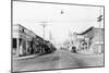 Street Scene in Tenino, WA Photograph - Tenino, WA-Lantern Press-Mounted Art Print