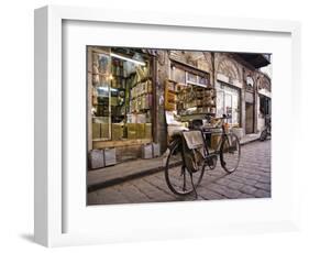 Street Scene in the Old City, Damascus, Syria-Julian Love-Framed Photographic Print