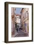 Street Scene in the Old Part of the City of Avignon, Vaucluse, France, Europe-Julian Elliott-Framed Photographic Print