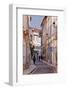 Street Scene in the Old Part of the City of Avignon, Vaucluse, France, Europe-Julian Elliott-Framed Photographic Print