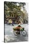 Street Scene in the Old Quarter, Hanoi, Vietnam, Indochina, Southeast Asia, Asia-Yadid Levy-Stretched Canvas