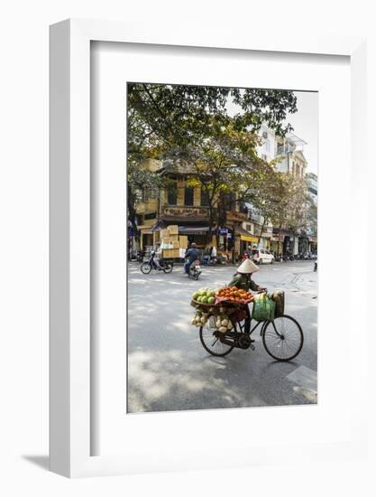 Street Scene in the Old Quarter, Hanoi, Vietnam, Indochina, Southeast Asia, Asia-Yadid Levy-Framed Photographic Print