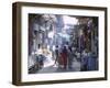 Street Scene in the Souks of the Medina, Marrakech (Marrakesh), Morocco, North Africa, Africa-Lee Frost-Framed Photographic Print